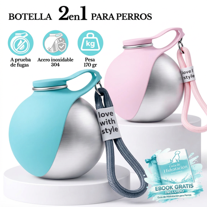 PawGo - Botella Portátil Para Perros