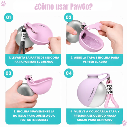 PawGo - Botella Portátil Para Perros
